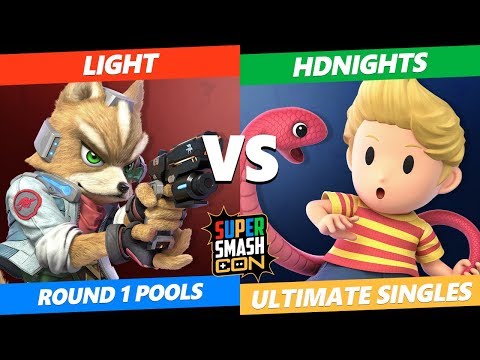 SSC 2019 SSBU - Rogue Light (Fox) VS  HDNights (Lucas) Smash Ultimate Round 1 Pools