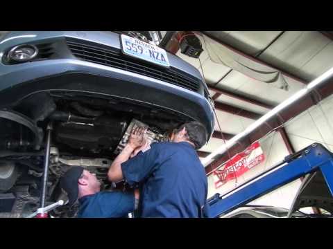 Removal of 2010 VW Golf TDI 6spd Manual Transmission and Clutch