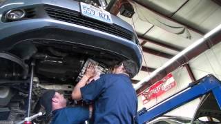 Removal of 2010 VW Golf TDI 6spd Manual Transmission and Clutch