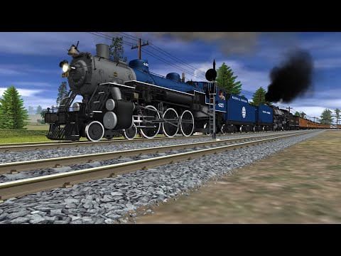 R&N 425 and P&B 1086 Doubleheader