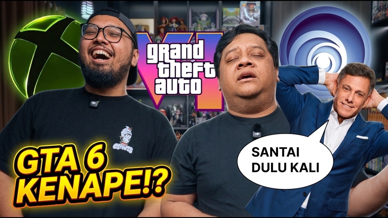 GTA 6 Ada Kabar Baik & Buruk⁉️ Banyak Yang Kena Lay Off⁉️ Black Flag Resync 2 Juta Copy‼️- TAG BLAST