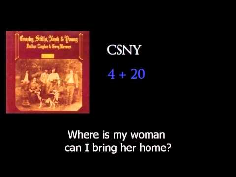Crosby, Stills, Nash & Young - 4 + 20 - w lyrics