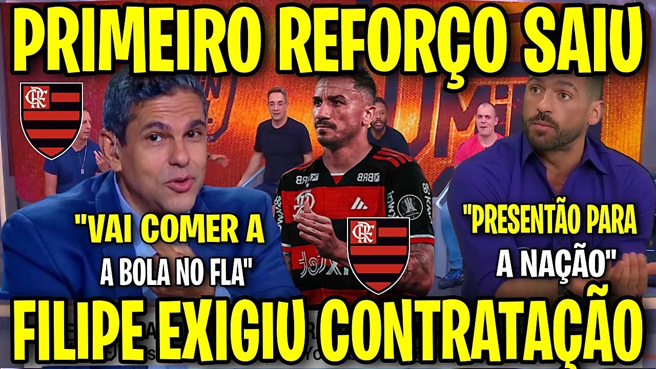 PRIMEIRO REFORÇO SAIU! FILIPE LUIS EXIGIU CONTRATAÇÃO NO FLAMENGO! NOTÍCIAS DO MENGÃO