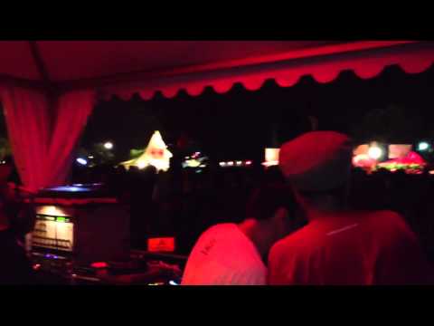 O.B.F playing UBIK dubplate @ Rototom 2014