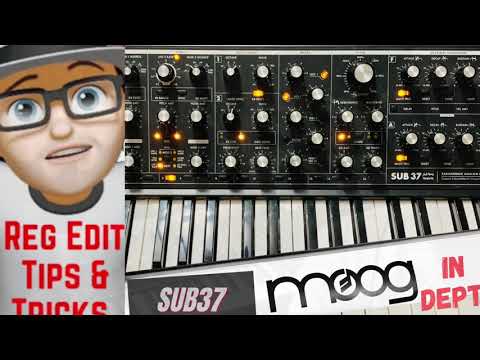 Moog sub 37 walkthrough
