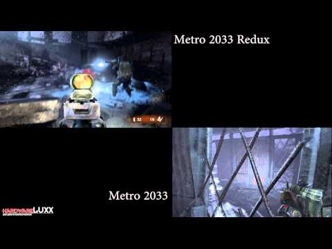 Metro 2033 und 2033 Redux im Technik-Vergleich