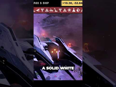 No Man's Sky: Sleek White S Class Sentinel Ship - A Superpowered Marvel!