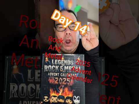 Rock and Metal Advent Calendar Day14 for 12/14/2025 #advent #christmas #calendar #vlog #metal #rock