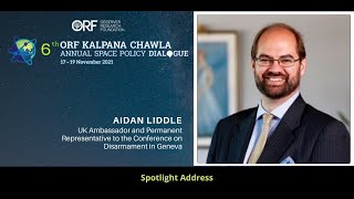 Aidan Liddle: UK Ambassador and Permanent Representative to the Conference on Disarmament in Geneva