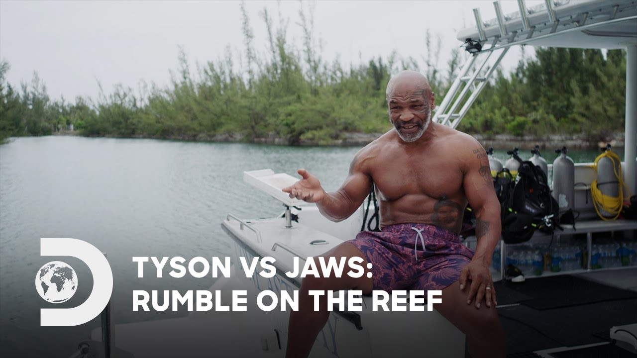 Mike Tyson Swims with Sharks | Tyson vs Jaws: Rumble on the Reef