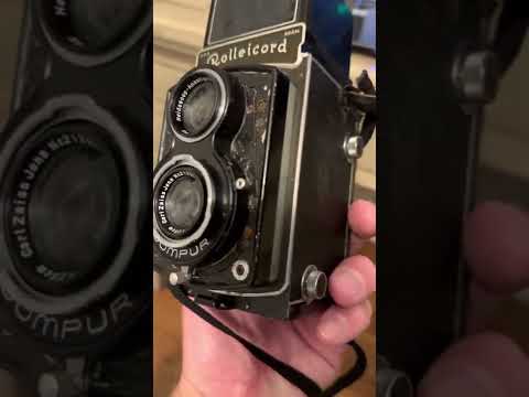 Rolleicord TLR Camera! It may not be pretty but it Works…with the Zeiss Lens 75mm f3.5 #rolleicord