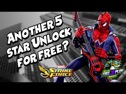 Another 5 Star Unlock For Free? Time To Test My Advice Again! - Marvel Strike Force | Spider-Punk