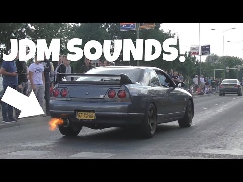 JDM Tuner Cars Leaving Meets! EPIC Sounds!