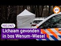 Lichaam gevonden in bos