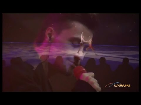 Dima Bilan, Anastasia Martiusheva and Konstantin Gavrin. Kings on Ice. Yerevan TV version