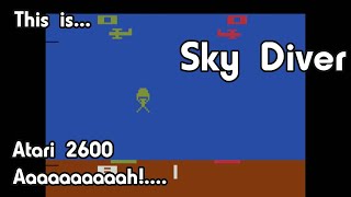 This is Sky Diver for the Atari 2600