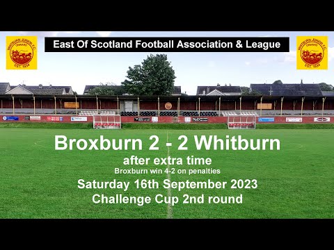 Broxburn v Whitburn Challenge Cup 2nd round 16-9-2023
