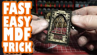 HOW to Make MDF Terrain NOT look like MDF Terrain!!!