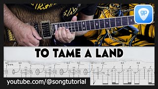 Iron Maiden | To Tame a Land | TAB | Guitar Cover | Lesson