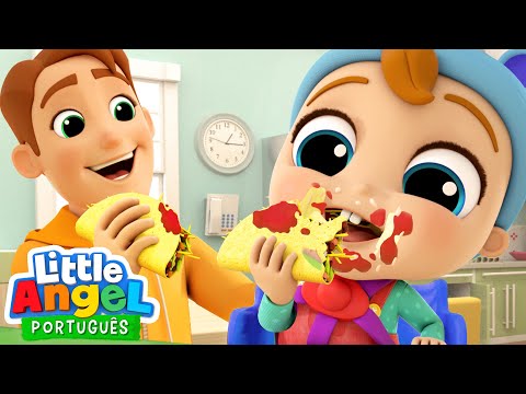 Capa de Vamos Papar com Cuidado, Joãozinho! 🍲 | 😋 Canal do Joãozinho - Little Angel Português