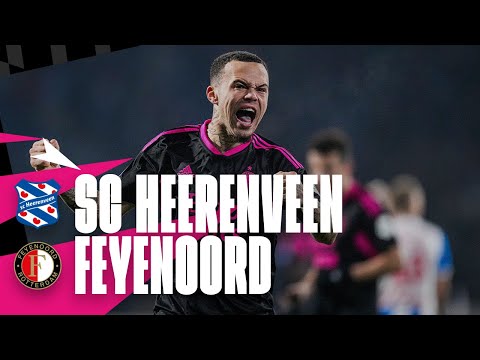 SC Sport Club Heerenveen 0-1 Feyenoord Rotterdam