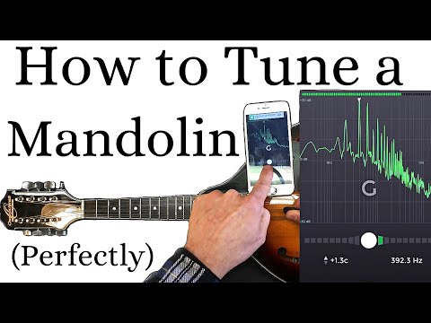 How to TUNE a MANDOLIN perfectly 💡
