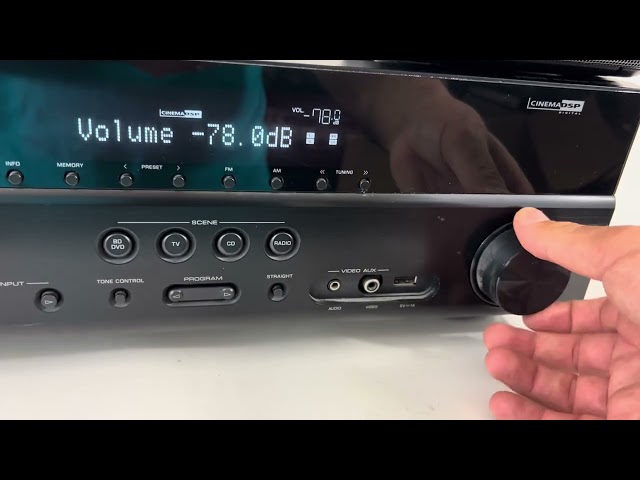 Amplificateur Audio/vidéo HDMI de qualité Yamaha modèle RX-V375 dans Chaînes stéréo à Trois-Rivières