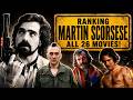 Every MARTIN SCORSESE Movie RANKED Reviewed IMDB Rotten Tomatoes Letterbox D