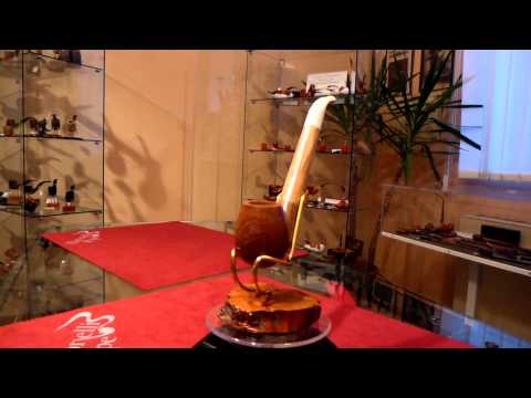 Pipa radica e avorio bent anno 1960 - www.paronellipipe.it