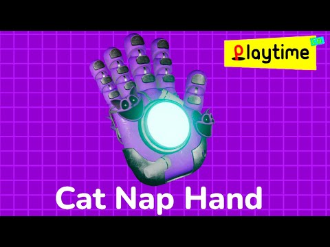 Poppy Playtime Chapter 4 New Cat Nap Hand VHS Tape Tutorial