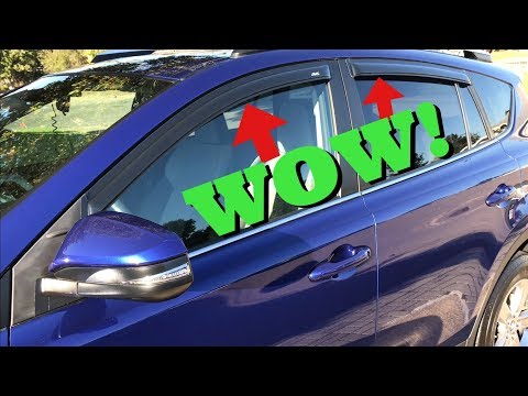 Window Visor Wind Deflector Toyota RAV4 AVS 94992 | 2013 2014 2015 2016 2017 Auto Ventshade