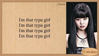 BLACKPINK Typa Girl Lyrics