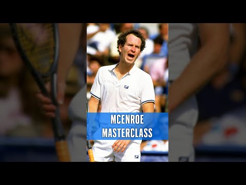 John McEnroe's STUNNING winner! 🔥