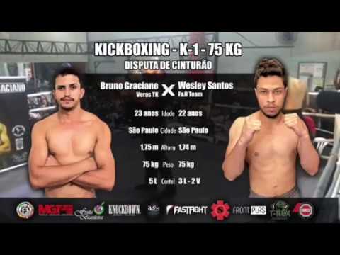 3°Desafio Polvo vs Pegada K1- Wesley Constantino vs Bruno Graciano