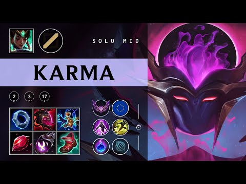 Karma Mid vs Viktor - EUW Master Patch 25.24