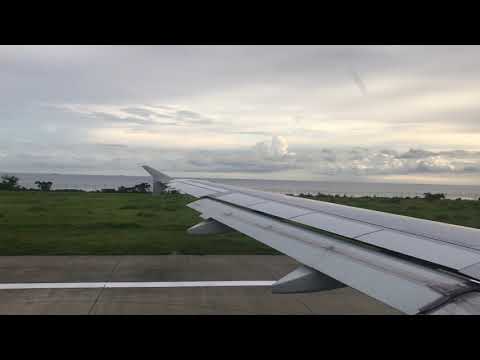 Philippine Airlines A320 decola no aeroporto de Laguindingan