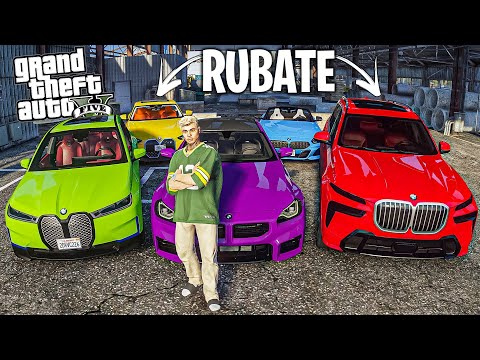 I steal ALL the BMWs from the dealership in GTA 5 RP!