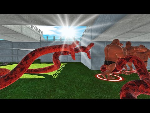 Medium Price Units Fighting Underground Arena | Epic Battle | Animal Revolt Battle Simulator ARBS