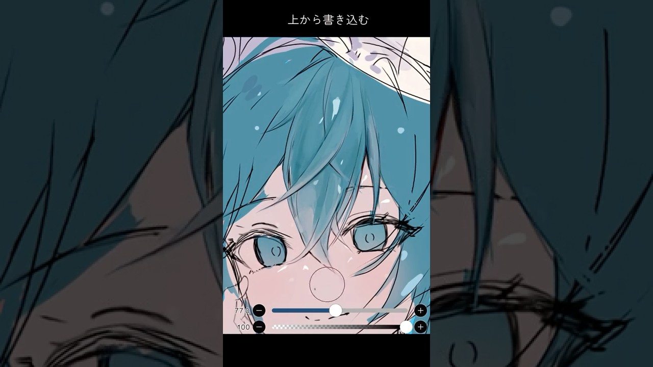 【厚塗り解説】 #初音ミク #イラストメイキング #厚塗り