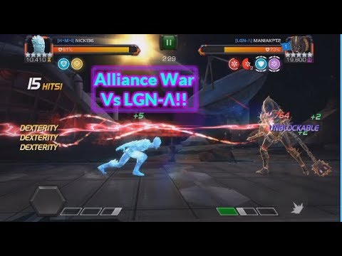 6th Alliance War Of Season 2 Versus LGN-Λ  | Marvel Contest Of Champions