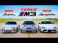 Can A Tuned M3 Beat The BEST Toyota Supras DRAG RACE