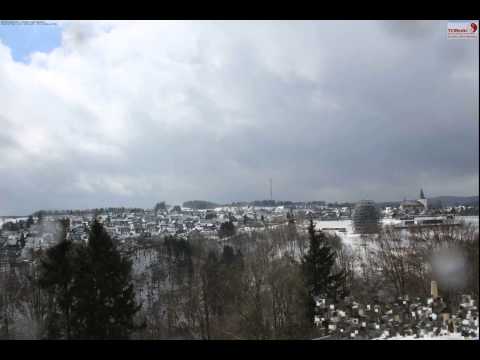 Sauerland.Camera Winterberg Dumel Zeitraffer 01.04.2015