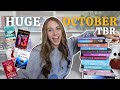 the books I want to read in October 🧡🎃☕️ *my unrealistically huge TBR*