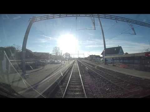 Cab Ride S8 Weinfelden to Winterthur