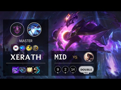 Xerath Mid vs Samira - KR Master Patch 10.20