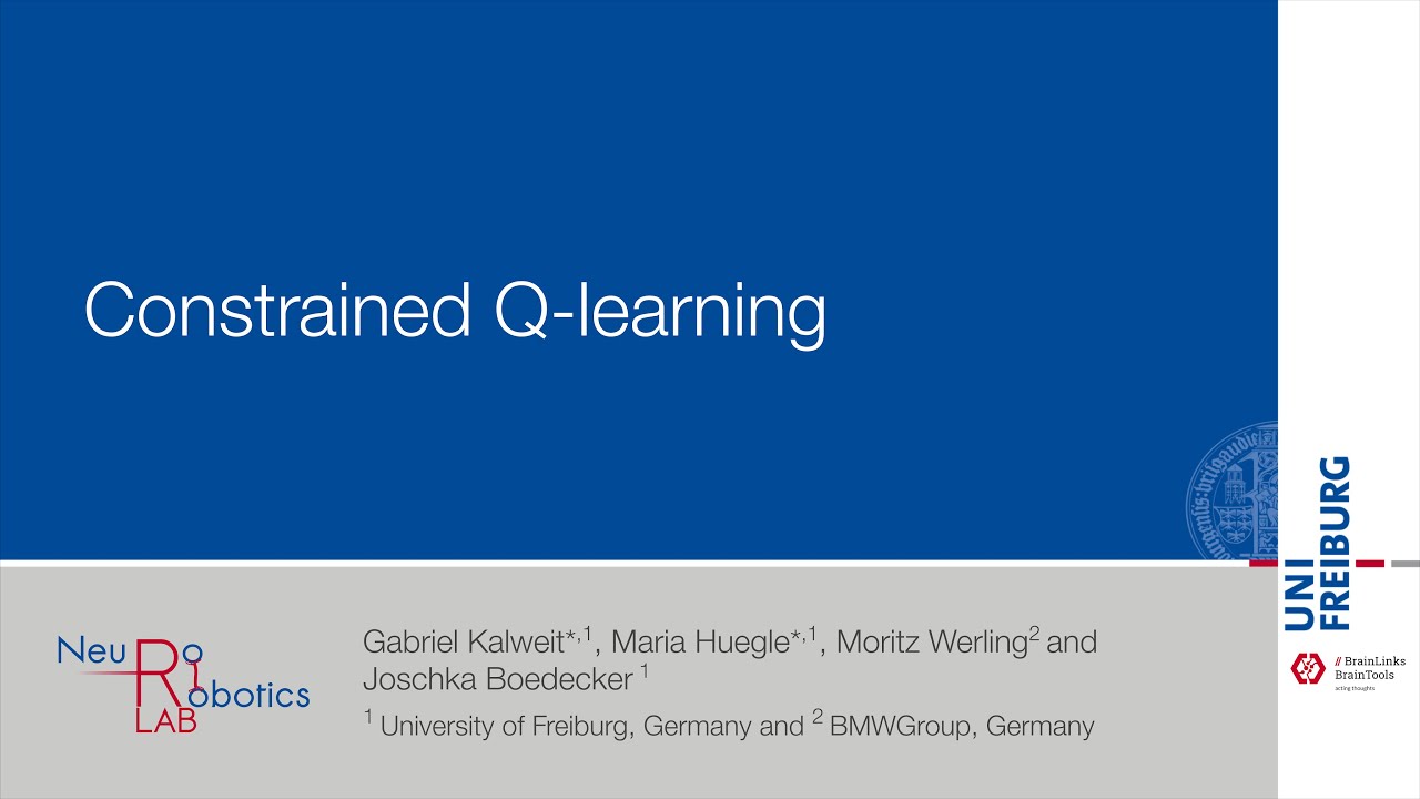 Deep Constrained Q-learning