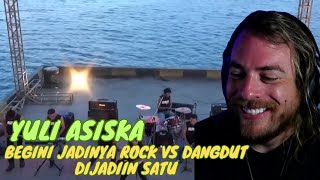 Download lagu SADIS!! Begini jadinya Rock VS Dangdut dijadiin satu | YULI ASISKA (KDI2) | Reaction mp3
