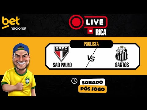 Live pós jogo - São Paulo x Santos