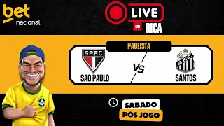 Live pós jogo - São Paulo x Santos
