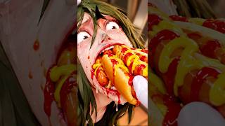 世界一接客態度が悪いホットドッグ屋 #shorts #funny #ScaryHotDogs